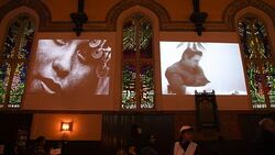 Toronto, Canada: Nuit Blanche 2018, 'Transmutations' by Dubmorphology Stock Footage