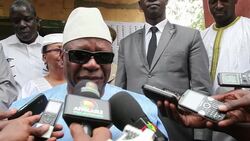 CLEAN : Mali President Keita votes News Clip