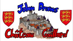 John Draws Chateau Gaillard Instructional Video