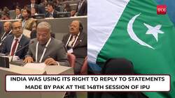 India's scathing response to Pakistan for raking up Kashmir at Geneva IPU assembly |'Stop terror factories' News Clip
