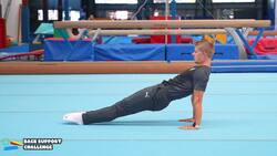 Elementary gymnastics - Misc - 3 back support challenge Instructional Video