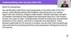 Writing excellent comparative essays on poetry from the Eduqas anthology Instructional Video