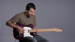 How to Play a Pentatonic Pattern with Major Scale on Top Instructional Video