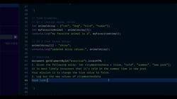 JavaScript Mastery from Zero to Hero - Prepare for Coding Interviews - Exercise - Accessing City Weather Data Array Instructional Video