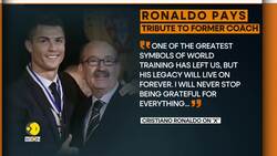 Cristiano Ronaldo pays heartfelt tribute to former coach after his death News Clip