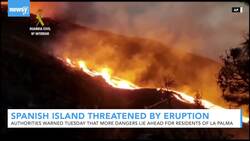 Volcanic Eruption Endangers Spanish Canary Island News Clip