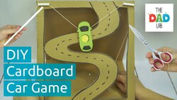 How to Make Race Car Game with Cardboard Instructional Video
