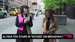 Alyssa Fox on Playing Elphaba in Broadway's 'Wicked' News Clip