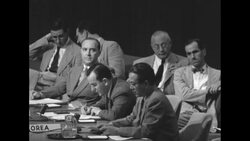 Korean delegate Chang Myon tells the UN of Communist incursion into South Korea News Clip