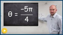 How to graph negative angles in radians Instructional Video