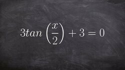 Solving for tangent of a multiple angle Instructional Video
