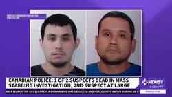 Canada Police Surround Home In Search For Stabbing Suspect News Clip