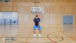 Fitness - Straight frog jumping Instructional Video