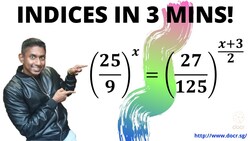 A good question to strengthen your Indices concepts! Instructional Video