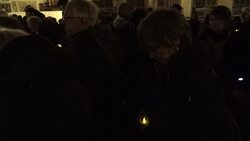 Candle-lit cathedral vigil calls for ‘human solidarity’ amid conflict News Clip