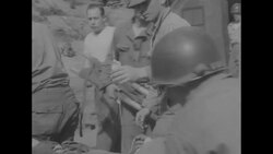 During Korean War, Battle of Nevada Complex in South Korea between UN and Chinese Communist forces News Clip