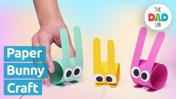 DIY Craft: Paper Rabbit Instructional Video
