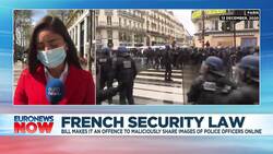French MPs pass controversial law that restricts images of police News Clip