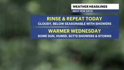 Cloudy and cool with a few showers; heat returns to The Bronx News Clip