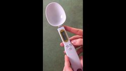Weigh all ingredients carefully using a spoon scale! Useful kitchen gadget! Instructional Video