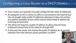 Cisco CCNA 200-301: The Complete Guide to Getting Certified - Cisco DHCP Client Instructional Video