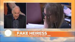 Fake heiress who dazzled New York elite sentenced to four to 12 years for fraud News Clip