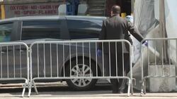 CLEAN : Brooklyn hospital gets refrigerated truck to deal with coronavirus death toll News Clip