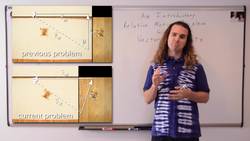 An introductory Relative Motion Problem with Vector Components Instructional Video