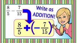 5 Steps to Subtract Rational Numbers in Fraction Form | Grade 7 Math | 7.NS.A.1 💚 Instructional Video