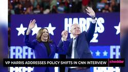 VP Harris Addresses Policy Shifts In CNN Interview Instructional Video
