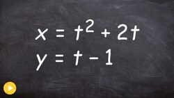 Eliminate the parameter of a sideways parabola Instructional Video