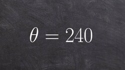 Finding two coterminal angles Instructional Video