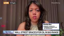Analyst Amrita Sen Sees Oil Prices in $75-$80 Range News Clip