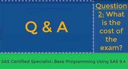 Complete SAS Programming Guide - Learn SAS and Become a Data Ninja - Top Five SAS Certification Questions Answered Instructional Video