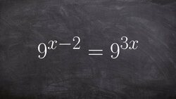 Solving Exponential equations Instructional Video