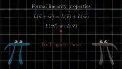Dot products and duality: Essence of Linear Algebra - Part 9 of 15 Instructional Video