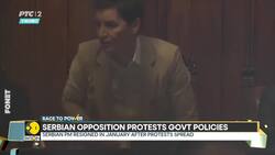 Chaos in Serbian parliament: Opposition MPs hurl smoke grenades, set off flares Instructional Video