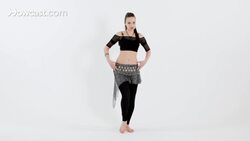 How to Do Piston Hips in Belly Dancing Instructional Video