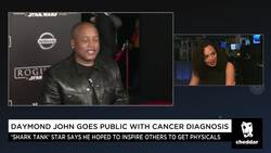 How Daymond John Dealt With His Cancer Diagnosis News Clip