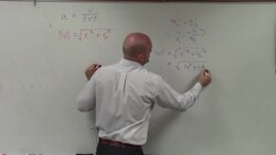 How to determine the unit vector given as a linear combination Instructional Video