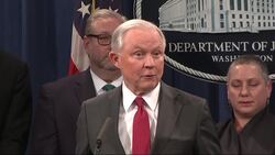 Sessions: 'The president speaks his mind' News Clip