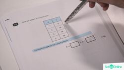 KS2 Primary Maths Age 13-17 - Ratio, Proportion and Algebra: Number Sequences - Explained Instructional Video