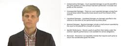 Types of Damages in Contract Law Instructional Video