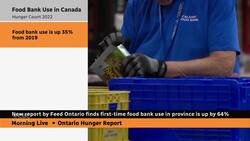 First-time food bank use in Ontario up 64 per cent: report News Clip