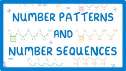 GCSE Maths - Types of Number Sequences - Arithmetic vs Geometric #54 Instructional Video