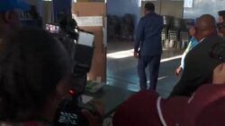 CLEAN : Namibian President Hage Geingob votes in presidential elections News Clip