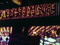 PLAYING PACHINKO IN TOKYO, JAPAN, 1981 Stock Footage