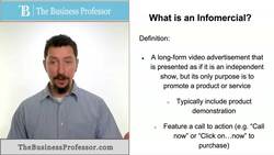 Infomercial Instructional Video