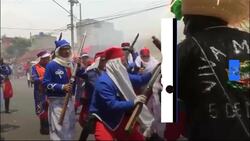 Watch: Mexico City neighbourhood re-enacts victory over French for Cinco de Mayo News Clip