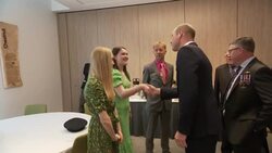 Prince William at the National Memorial Arboretum News Clip